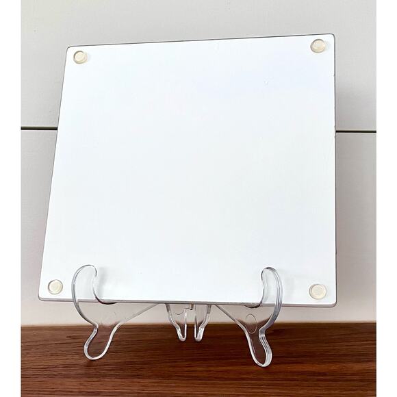 Cooking Concepts Glass Cutting Boards Fruit Apple Grapes Round & Square Vintage - Picture 3 of 6